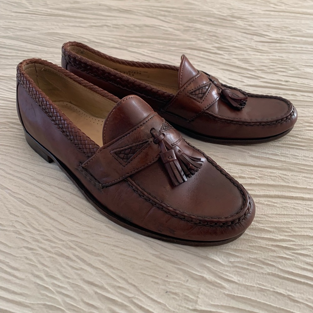 Allen Edmonds Maxfield Tassle Loafers, size 11.5D, Made in USA